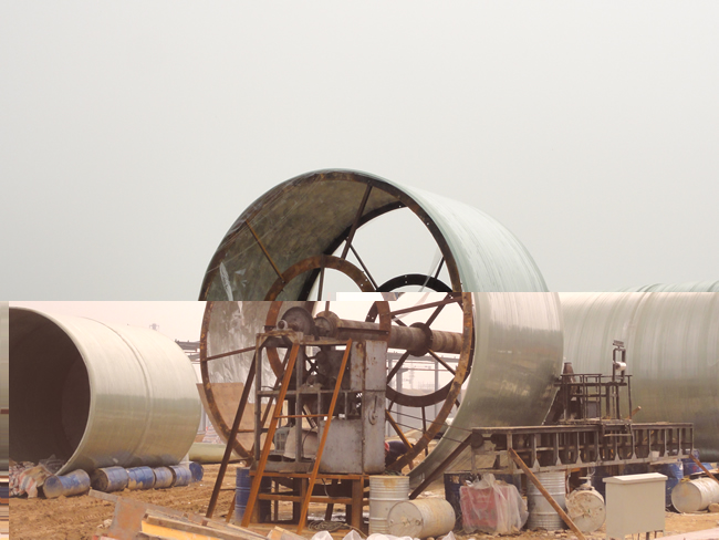 現(xiàn)場玻璃鋼設備制作